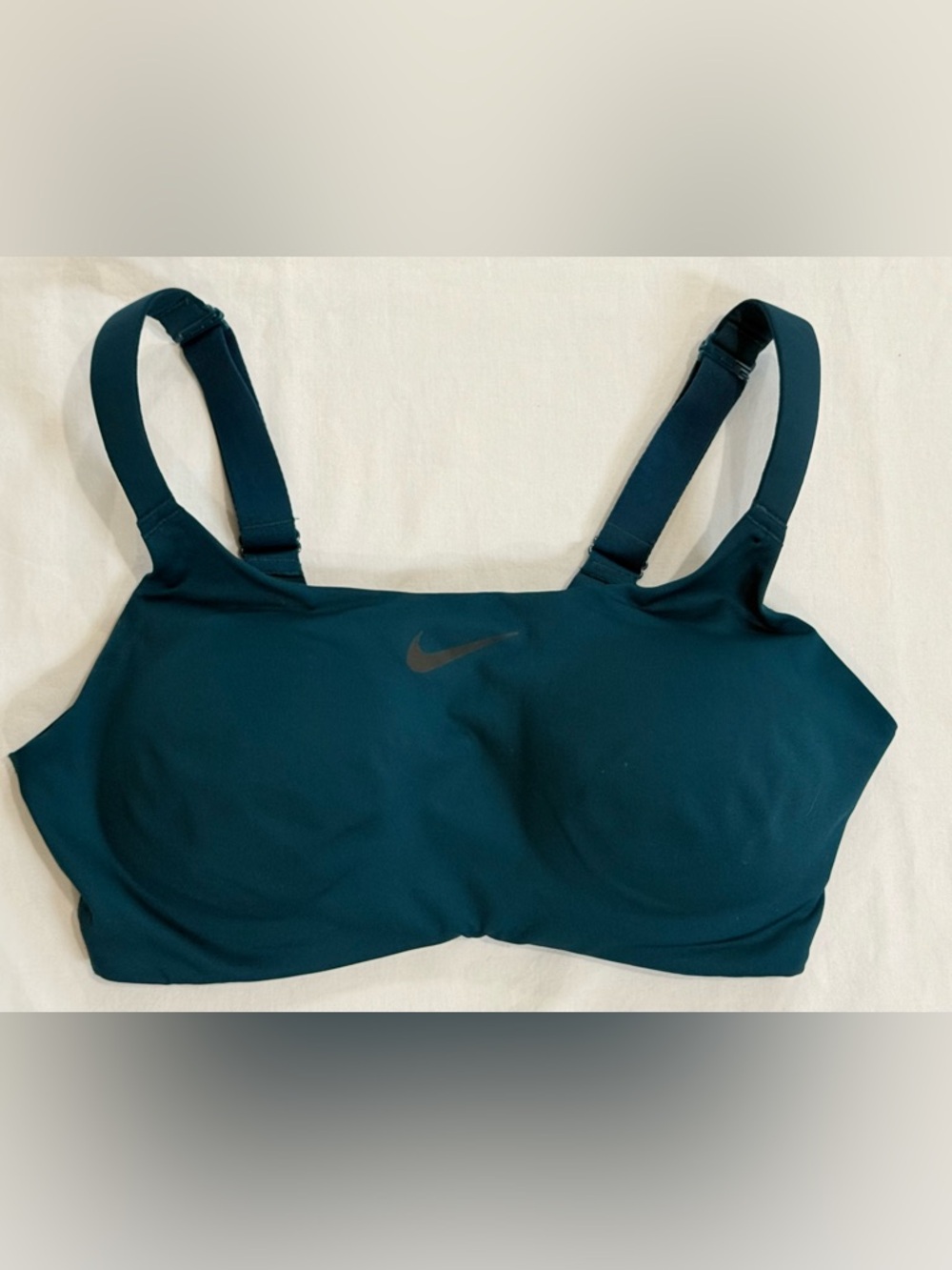 Nike Dri-Fit High Support Padded Sports Adjustable Straps Green Size 36DD